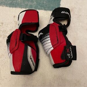 Bauer Vapor L/G junior Red and White Elbow Pads